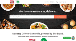 Desktop Screenshot of gainesville.doorstepdelivery.com